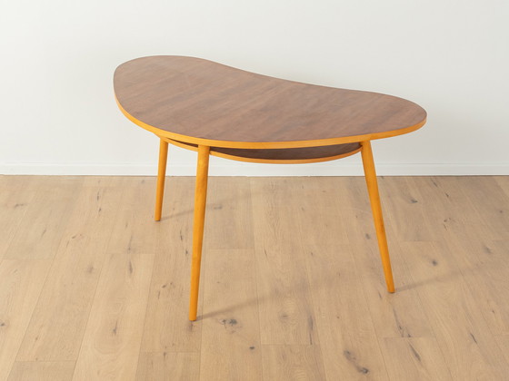 Image 1 of  1950s kidney-shaped table 