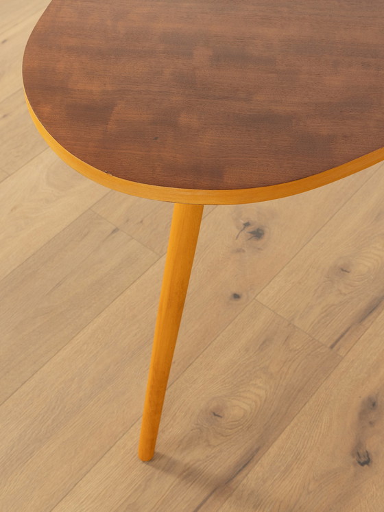 Image 1 of  1950s kidney-shaped table 