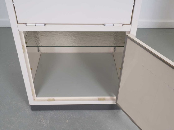 Image 1 of Set of Industrial Cabinets (Baisch) With Marble Top.