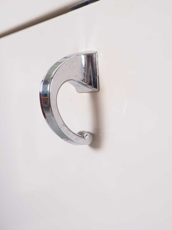 Image 1 of Set of Industrial Cabinets (Baisch) With Marble Top.