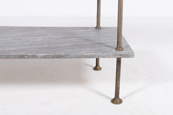 Image 1 of Italian Design Marble Side Table, 1960'S