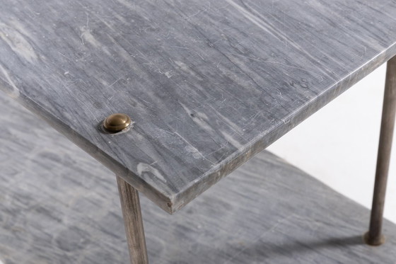 Image 1 of Italian Design Marble Side Table, 1960'S