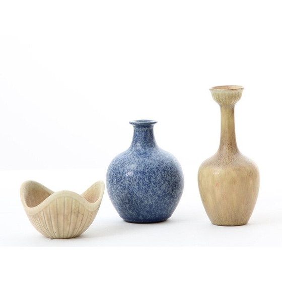 Image 1 of Vaso scandinavo vintage in ceramica modello ASI di Gunnar Nylund per Rorstrand, 1960