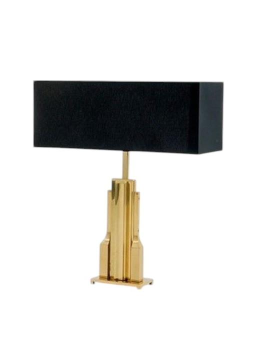 Luciano Frigerio, Hollywood Regency Mod. Tartaro Table Lamp Base, Italy 1970