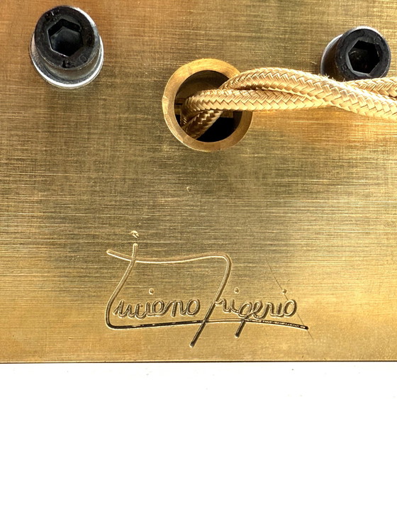 Image 1 of Luciano Frigerio, Hollywood Regency Mod. Tartaro Table Lamp Base, Italy 1970