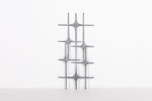 1980’S Sculptural Brutalist Wall Sculpture-Door Fixture, Germany