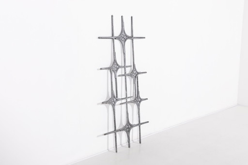 1980’S Sculptural Brutalist Wall Sculpture-Door Fixture, Germany