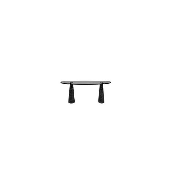Image 1 of Vintage Eros black marble console by Nero Marquina, 1970s