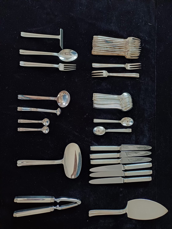 Image 1 of Silver plated cutlery set