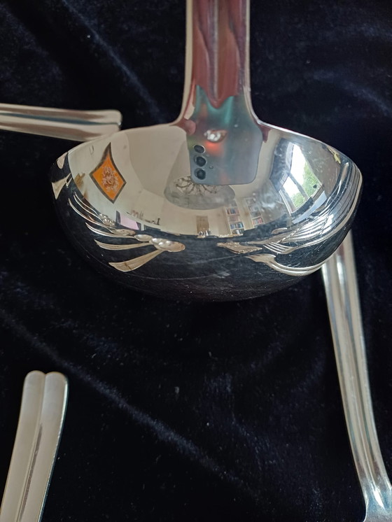 Image 1 of Silver plated cutlery set