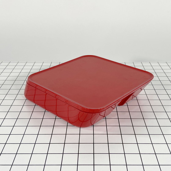 Image 1 of Red Vanity Box By Makio Hasuike For Gedy, 1970S