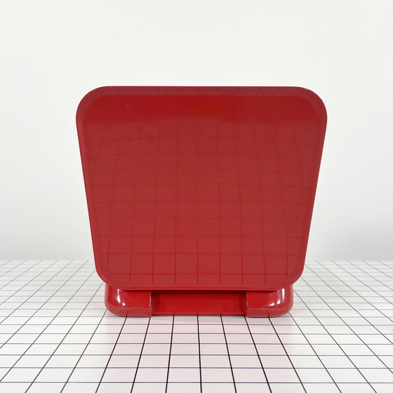 Image 1 of Red Vanity Box By Makio Hasuike For Gedy, 1970S