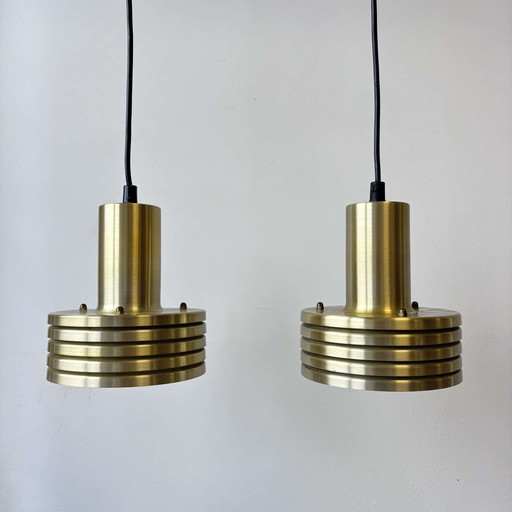 Vintage Set Pendant Lamps Frandsen