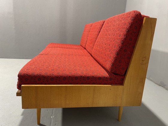 Image 1 of Midcentury Folding Sofabed By Drevotvar, 1970S, Czechoslovakia