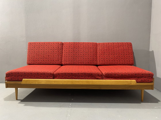 Image 1 of Midcentury Folding Sofabed By Drevotvar, 1970S, Czechoslovakia