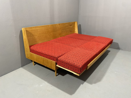 Image 1 of Midcentury Folding Sofabed By Drevotvar, 1970S, Czechoslovakia