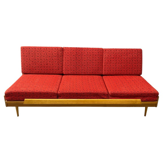 Image 1 of Midcentury Folding Sofabed By Drevotvar, 1970S, Czechoslovakia