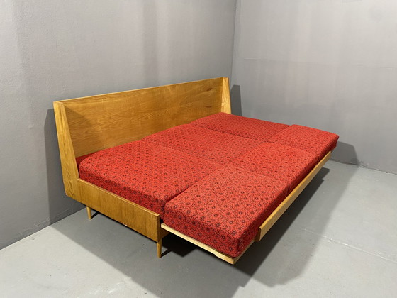 Image 1 of Midcentury Folding Sofabed By Drevotvar, 1970S, Czechoslovakia