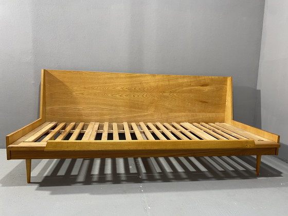 Image 1 of Midcentury Folding Sofabed By Drevotvar, 1970S, Czechoslovakia