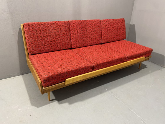 Image 1 of Midcentury Folding Sofabed By Drevotvar, 1970S, Czechoslovakia