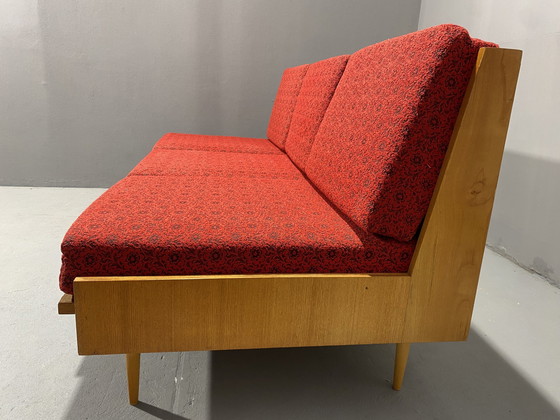 Image 1 of Midcentury Folding Sofabed By Drevotvar, 1970S, Czechoslovakia