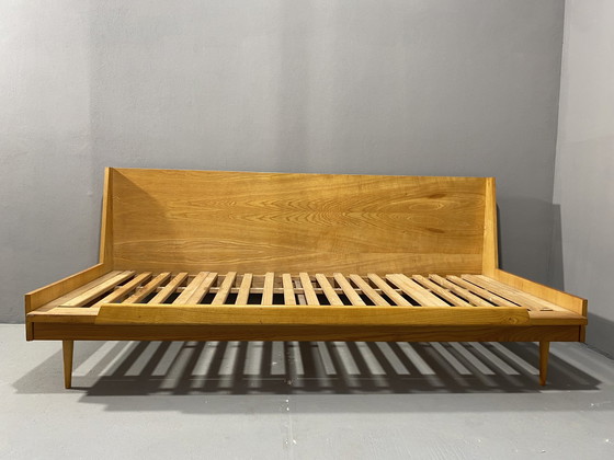 Image 1 of Midcentury Folding Sofabed By Drevotvar, 1970S, Czechoslovakia