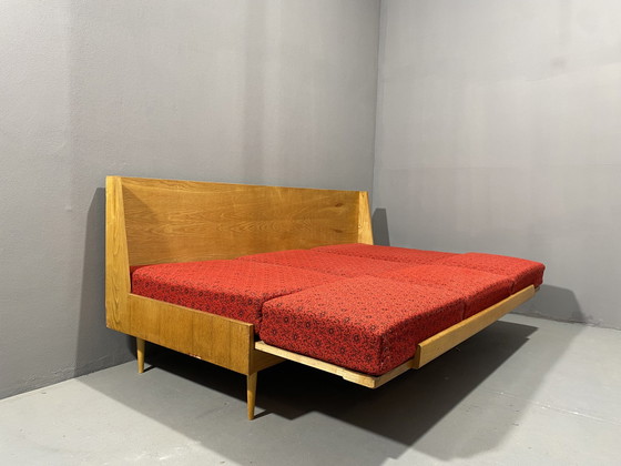 Image 1 of Midcentury Folding Sofabed By Drevotvar, 1970S, Czechoslovakia