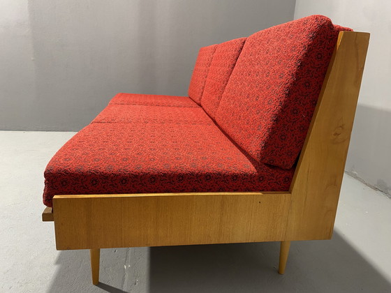 Image 1 of Midcentury Folding Sofabed By Drevotvar, 1970S, Czechoslovakia