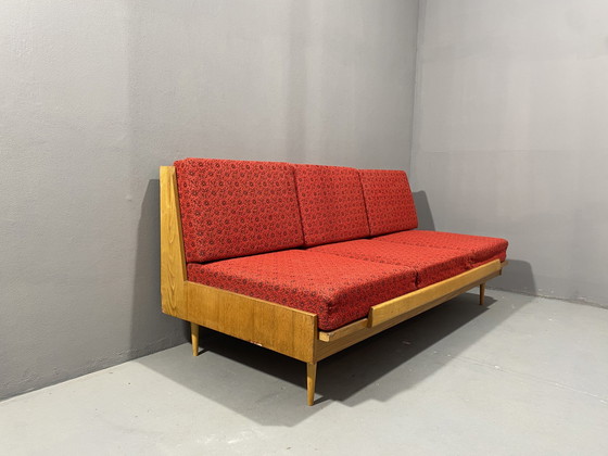 Image 1 of Midcentury Folding Sofabed By Drevotvar, 1970S, Czechoslovakia