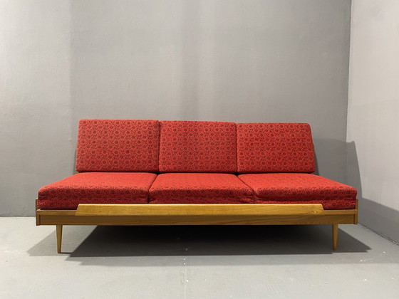 Image 1 of Midcentury Folding Sofabed By Drevotvar, 1970S, Czechoslovakia