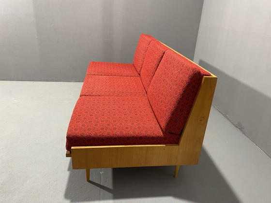 Image 1 of Midcentury Folding Sofabed By Drevotvar, 1970S, Czechoslovakia