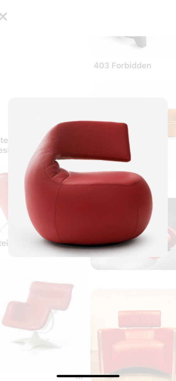 Image 1 of Leolux Gisa armchair