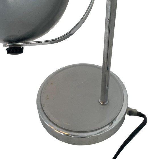 Image 1 of Leitmotiv lamp with eyeball shade - gray chrome