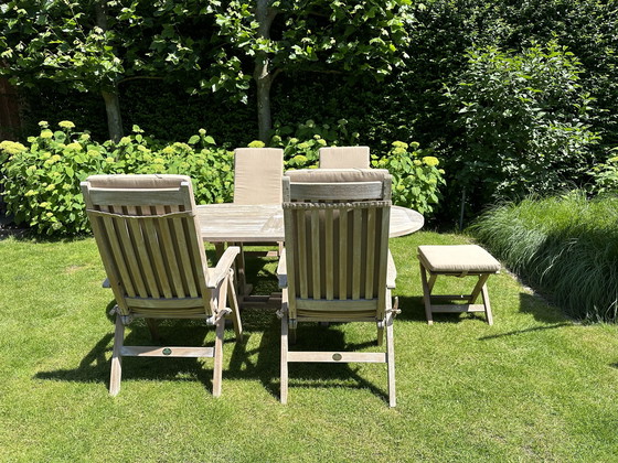 Image 1 of Garden set Barlow Tyrie teak