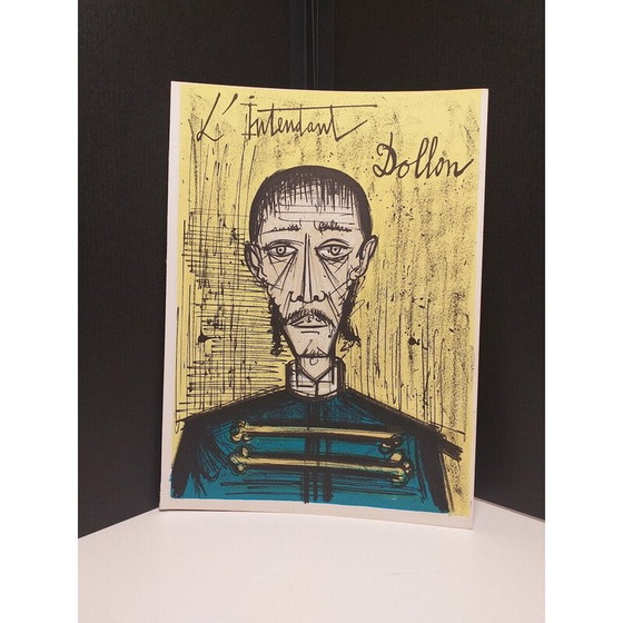 Image 1 of Litografia d'epoca "L'intendant Dollon" di Bernard Buffet per Mourlot, 1967