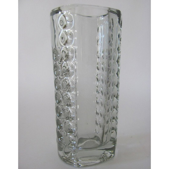 Image 1 of Vintage glass vase by Rudolf Jurnikl for Sklo Union, Czechoslovakia 1960