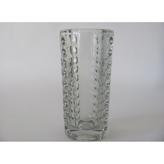 Image 1 of Vintage glass vase by Rudolf Jurnikl for Sklo Union, Czechoslovakia 1960