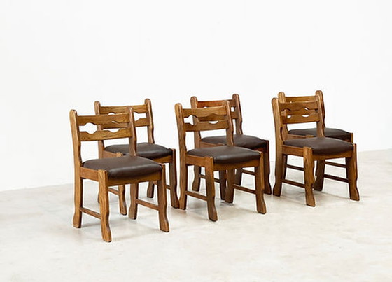 Image 1 of Brutalist dining chairs