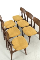 6x chaises de salle à manger vintage