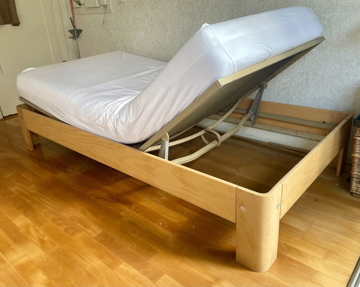 Auping Auronde single bed beech