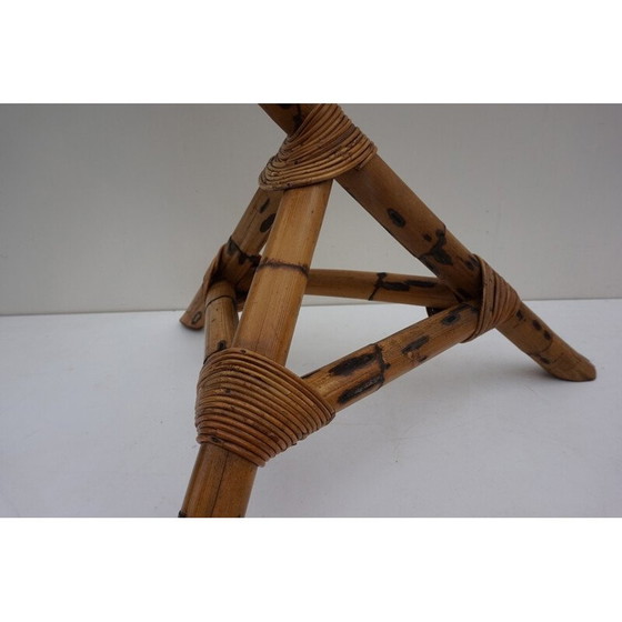 Image 1 of Vintage bamboo plant stand from Rohe Noordwolde, 1960