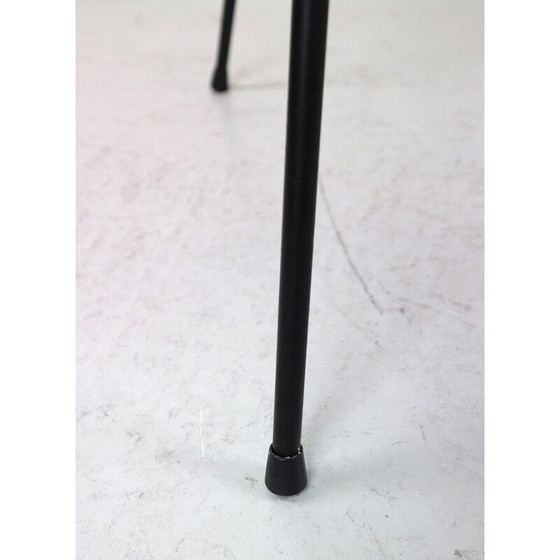 Image 1 of Pair of vintage model 5003 armchairs in steel and wool by Rudolf Wolf for Elsrijk, Netherlands 1950