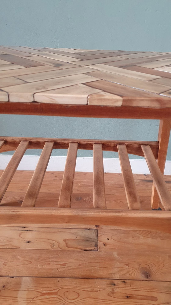 Image 1 of Vintage Trolley Bar Cart In Elegant Danish Style!