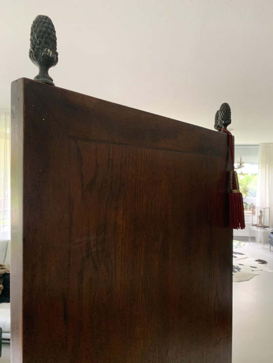 Image 1 of Solid Mahogany Wood Chamber Screen