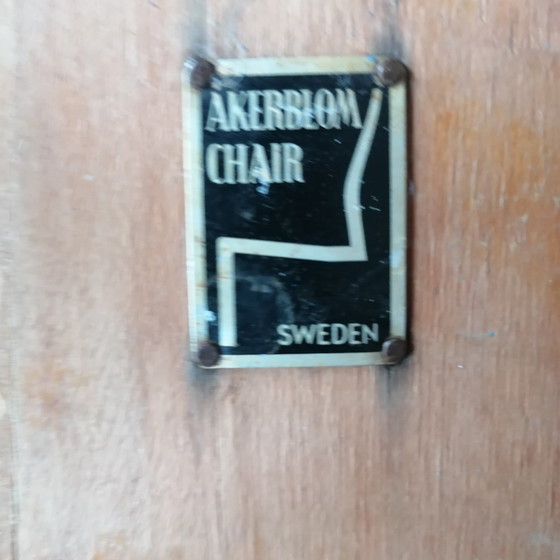 Image 1 of 2x Akerblom Chairs Swedish Design