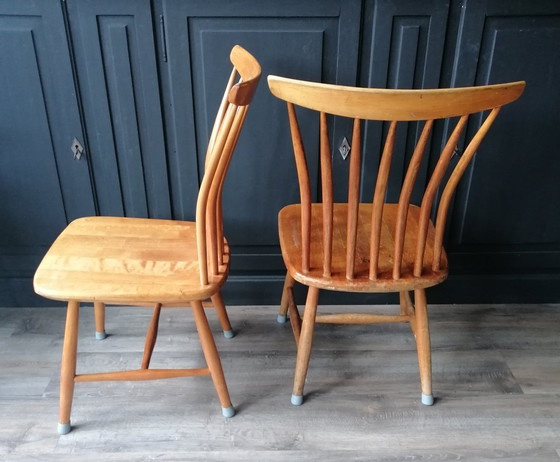 Image 1 of 2x Akerblom Chairs Swedish Design