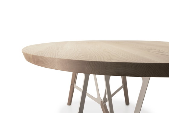 Image 1 of Oval oak table 280 cm design Alfredo Häberli for Quodes