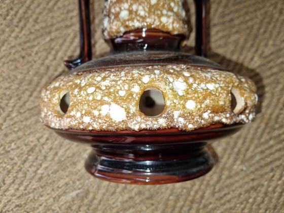 Image 1 of Lampada da terra in ceramica anni '70