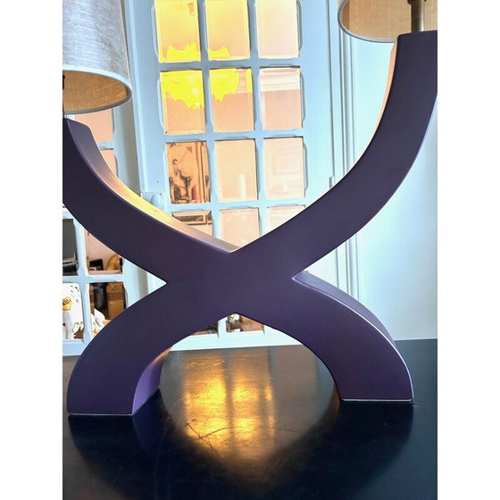 Image 1 of Lampada vintage in ceramica di Mathias Paris per Masse Fourmaintraux, 1990