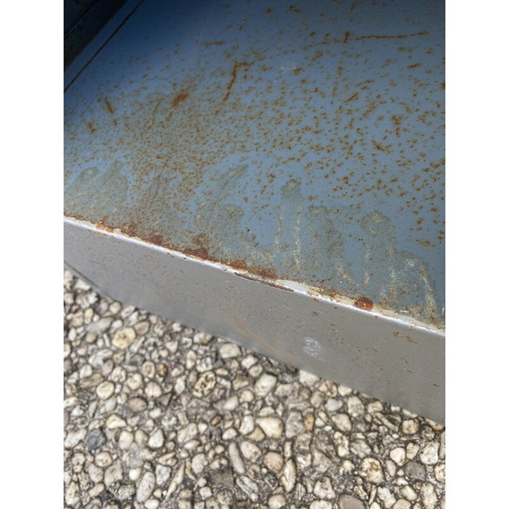 Image 1 of Vintage metal bedside table, 1950